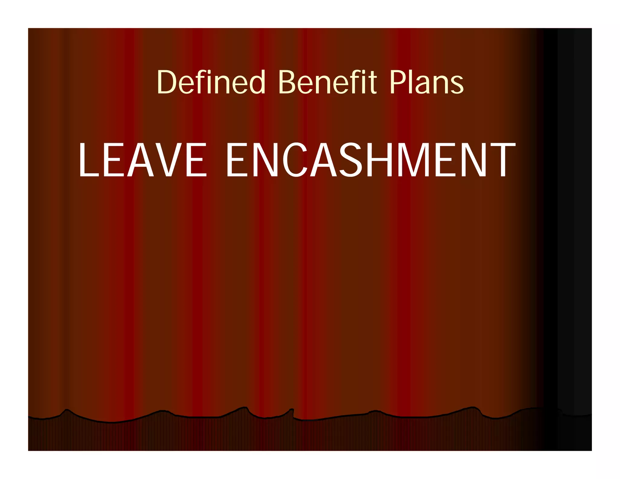 Leave encashment | PDF