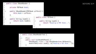 B E F O R E S R PB E F O R E D I P
 