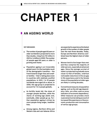 Leaving No One Behind in an Ageing World - World Social Report 2023 | PDF