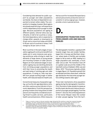 Leaving No One Behind in an Ageing World - World Social Report 2023 | PDF