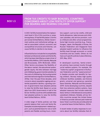 Leaving No One Behind in an Ageing World - World Social Report 2023 | PDF