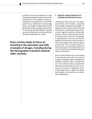 Leaving No One Behind in an Ageing World - World Social Report 2023 | PDF