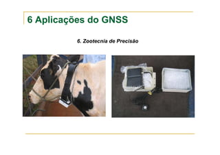 6 Aplicações do GNSS
6. Zootecnia de Precisão
 