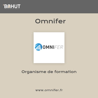 D E V E N E Z D I G I T A L L E A R N I N G M A N A G E R
LE
Omnifer
Organisme de formation
www.omnifer.fr
D E V E N E Z D I G I T A L L E A R N I N G M A N A G E R
LE
 