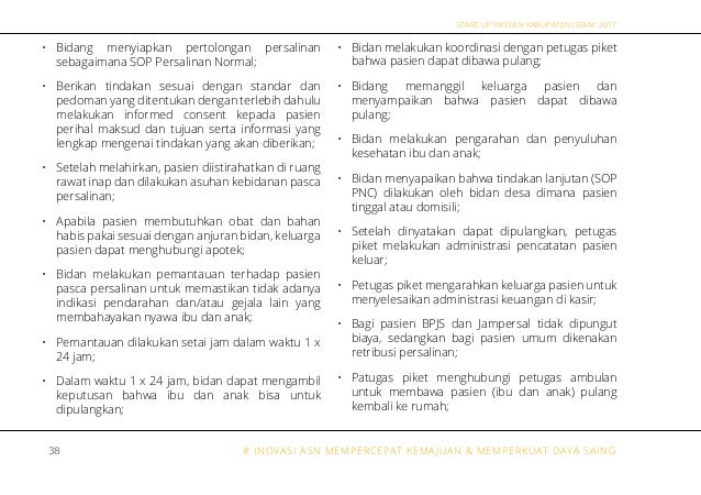 Inovasi Lebak Seri I