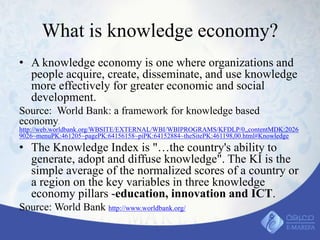 Knowledge Library Development Framework The changing role of libraries in the knowledge-based economy and ...