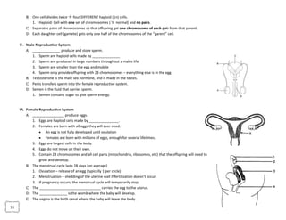 Reproduction: Passes on genes to offspring.