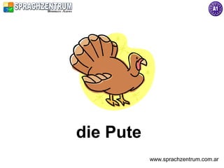 die Pute
           www.sprachzentrum.com.ar
 