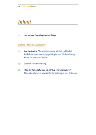 Lebenszeiten 12/2014 