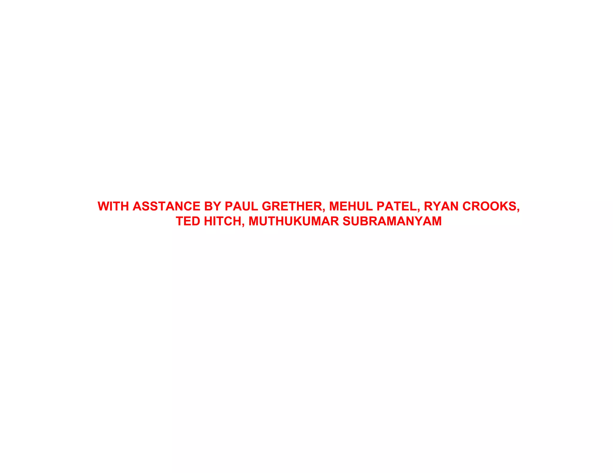 Le Blanc - Andrews Handout