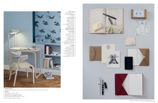 1. PANSY DAISY
                                                                                                                 journal de voyage, 14 €,
                                                                                                                  notes repositionnables,
                                                                                                                                3 € pièce.                  4
                                                                                                                    2. AUSTIN PRESS
                                                                                                                       boîte d’étiquettes
                                                                                                                   cadeaux, 12 € les 6,
                                                                                                                     pochette de cartes                                             2
                                                                                                                       « Monogramme »
                                                                                                            avec enveloppes, 16 € les 6,
                                                                                                                     carte illustrée avec
                                                                                                                     enveloppe, 8,50 €,
                                                                                                                 exclusivement au Bon
                                                                                                                  Marché Rive Gauche.

                                                                                                                          3. MOLESKINE
                                                                                                                            carnet postal,      1
                                                                                                                    format poche, 4,50 €,
                                                                                                                     grand format, 5,90 €,
                                                                                                                         carnet de notes,
                                                                                                                    format poche, 3,50 €.

                                                                                                                      4. CARAN D’ACHE                           1
                                                                                                                 stylo plume « RNX 316 »
                                                                                                            en céramique, plume en acier
                                                                                                               et revêtement PVD, 450 €.

                                                                                                                                 5. PARKER
                                                                                                                      stylo plume en laque,
                                                                                                                   perle irisée, attributs en
                                                                                                                     or rose PVD, nouvelle
                                                                                                             technologie Parker 5, 160 €,
                                                                                                                    stylo en laque en relief,
                                                                                                               noir mat, attributs en métal
                                                                                                                        et chrome, nouvelle
                                                                                                             technologie Parker 5, 160 €.




                                                                                                                                                    2




                                                                                                                                                                                         3




                                                                                                                                                        5




PIERRE FAVRESSE
modèle « Perch » en bouleau, bureau, L 80 x H 130 x P 50 cm, 990 €, chaise, L 50 x H 70 x P 55 cm, 590 €.

TANGENT
radio portable « Uno 2GO »,180 €.

ASTIER DE VILLATTE design John Derian
tasse en céramique effet marbré, Ø 8,5 cm, 60 €.

Livres en vente à la Librairie, 2ème étage.

                                                                                                                                                                    Retrouvez une sélection d’articles sur www.lebonmarche.com
 