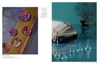 SÜ
                                                                                   serviettes de hammam
                                                                                    « Peshtemal » tissées
                                                                                     main, 100 x 180 cm,
                                                                                      en bambou, 340 €,
                                                                                          50% bambou et
                                                                                       50% coton, 280 €,
                                                                                          en coton, 240 €,
                                                                                   exclusivement au Bon
                                                                                   Marché Rive Gauche.

                                                                                        BETTINA SCHORI
                                                                               mini-vases « Dropvase » en
                                                                             verre, Ø 4 à 8 cm, 55 € les 3.




                                                                                                                                                                      9
                                                                                                              8




GENEVIÈVE LÉVY ÉDITION
chemin de table « Vigie » en lin, L 45 x L 229 cm, 175 €.

ASTIER DE VILLATTE design John Derian
assiettes en céramique effet marbré, Ø 20,5 cm, 60 €, Ø 26 cm, 82 € pièce.




                                                                                                                  Retrouvez une sélection d’articles sur www.lebonmarche.com
 