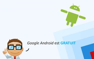Google Android est GRATUIT
 