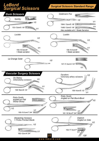 LeBord Surgical Scissors | PDF