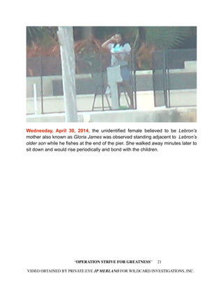 Lebron James Intelligence Surveillance Report by JP Merlano PDF