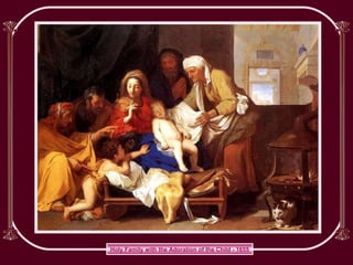Holy Family with the Adoration of the Child - 1655 