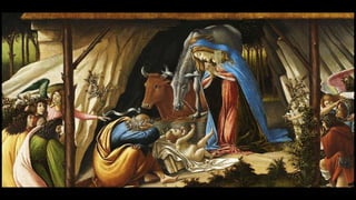 Le bœuf et l'âne dans les peintures de la Nativité.ppsx