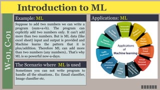 Lec-01[IIntroduction to Machine learning | PDF