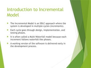 Comprehensive Overview of Software Development Life Cycle Models: V ...