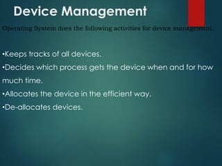 Introduction to Operating System Lecture | PDF