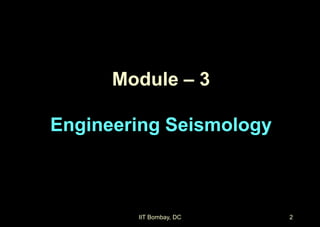 geotechnical earthquake engineering topic engineering seismology | PDF