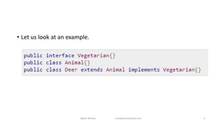 • Let us look at an example.
Badar Waseer arbabwaseergmail.com 5
 