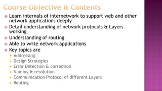 Lec 1(Introduction to Computer Networks & internet) | PDF