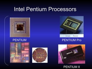 Pentium Processor Computer Lec 1-history & evolution of computers | PPT