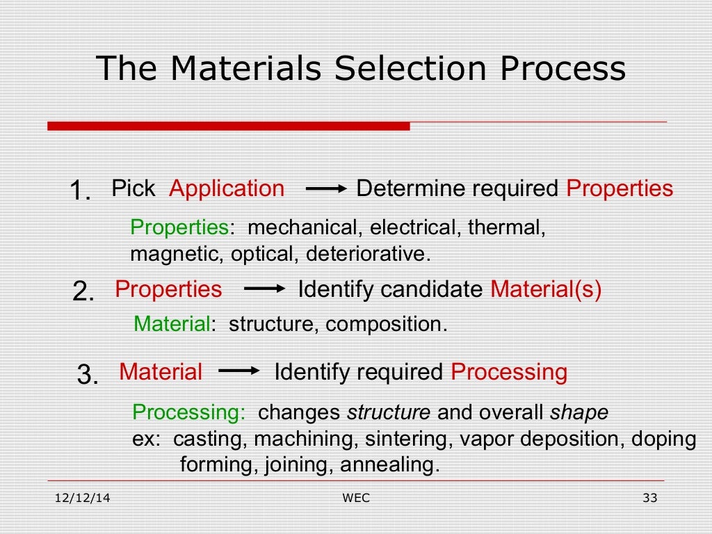 Introduction To Technical Materials or Material Technology
