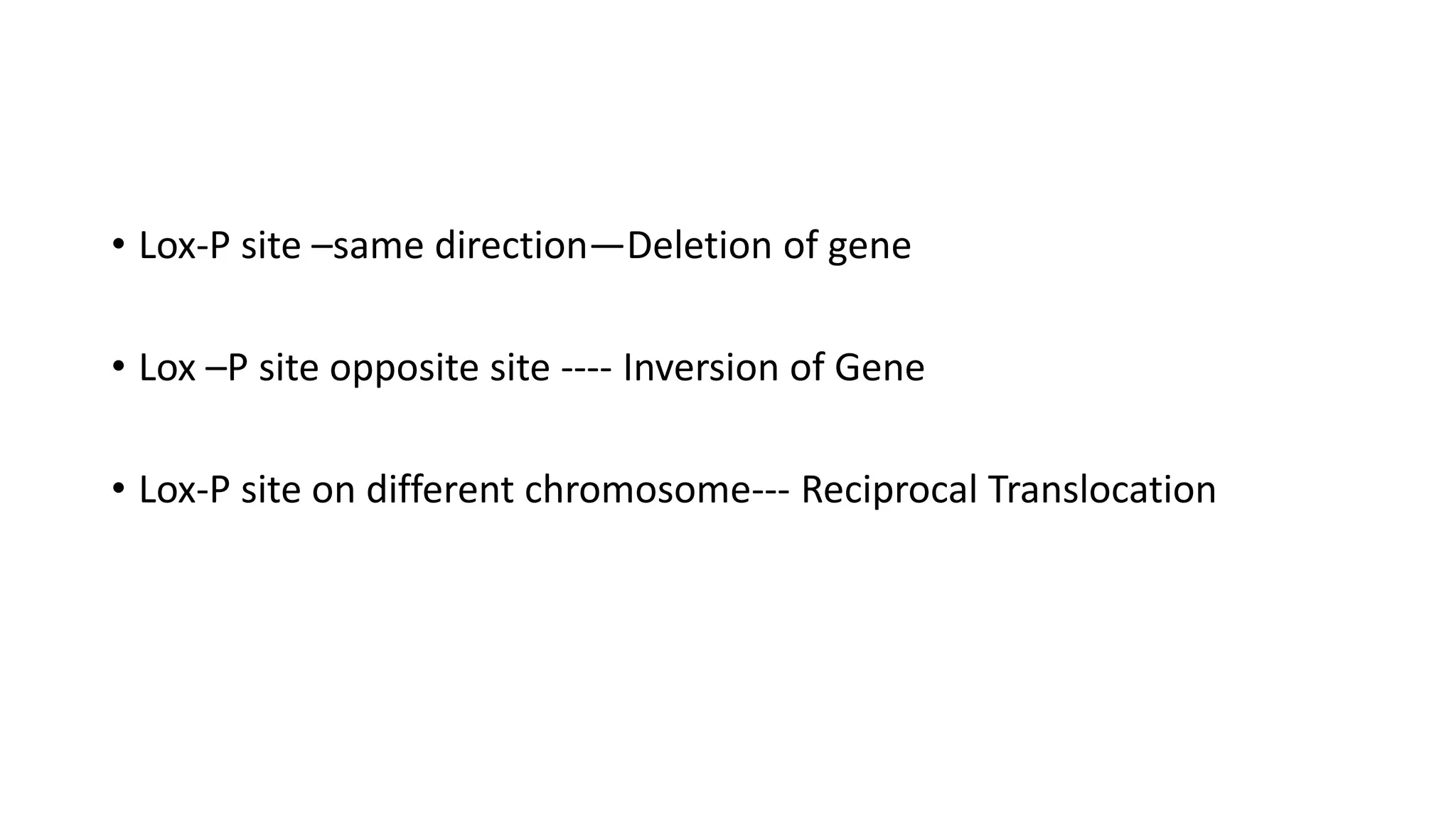 Homologous recombination and Site specific recombination | PPTX