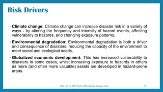 Climate Risk Driver Classification Lec-14 Risk Assessment- Disaster Management.pptx