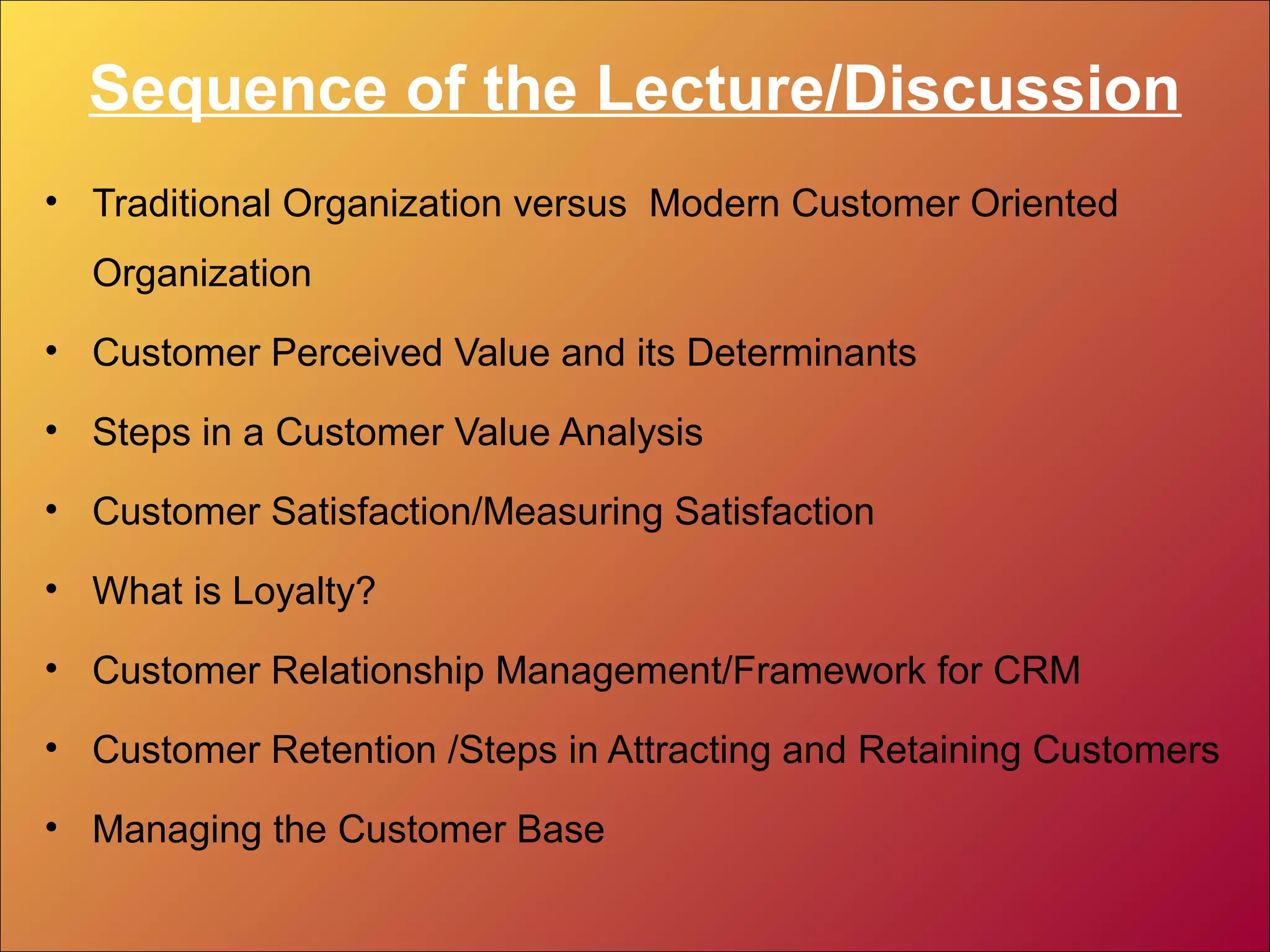 Creating Customer Value, Satisfaction and Loyalty / Marketing ...