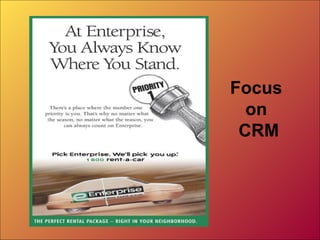 Focus
on
CRM
 