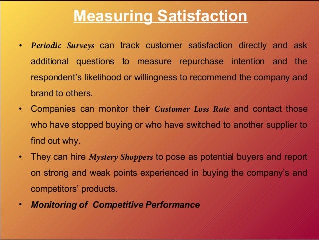 Customer satisfaction definition by kotler