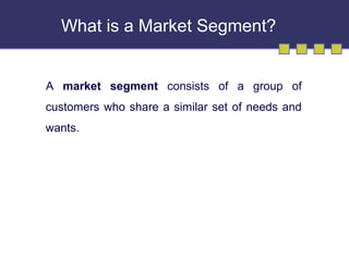 Identifying Market Segments and Targets / Marketing Management By ...