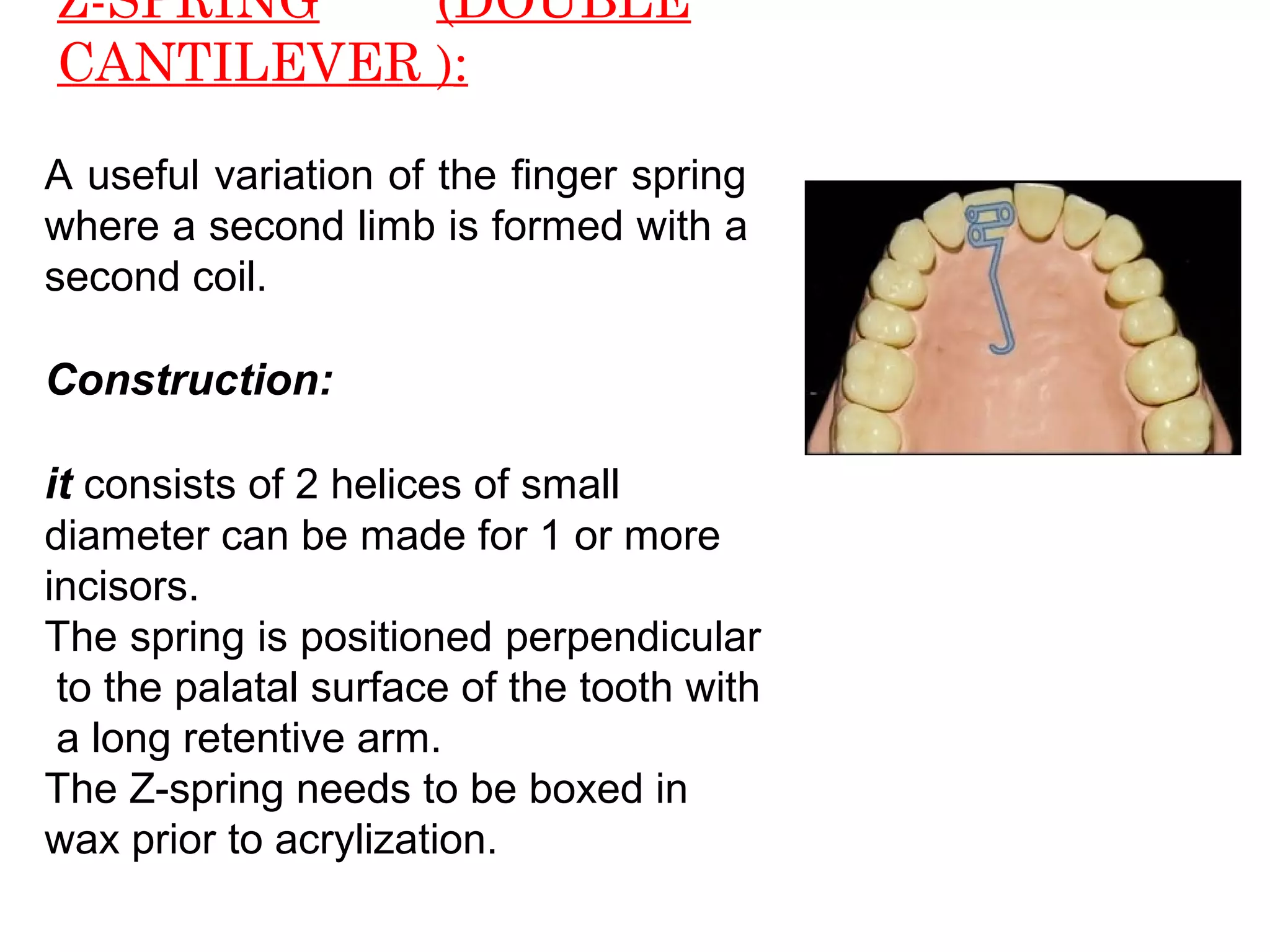 removable orthodontic appliances | PPT