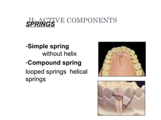 removable orthodontic appliances | PPT