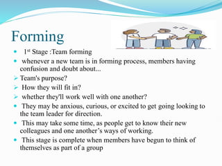 Lec-19-2.pdf The Five-Stage Model of Group Development | PDF