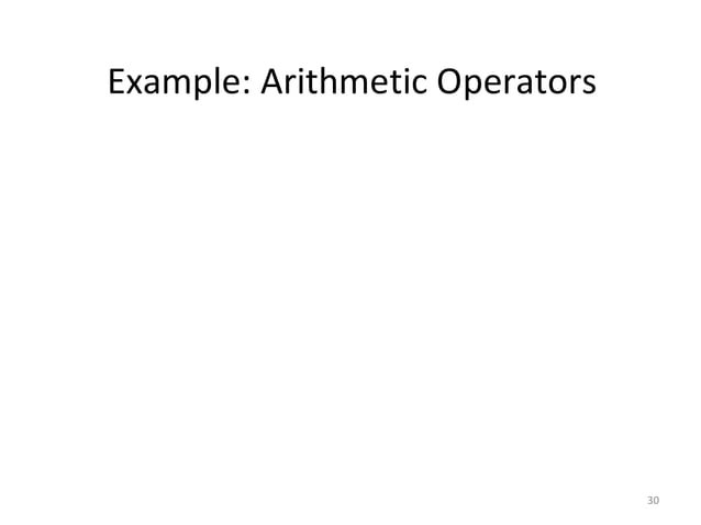 C Building Blocks | PPT