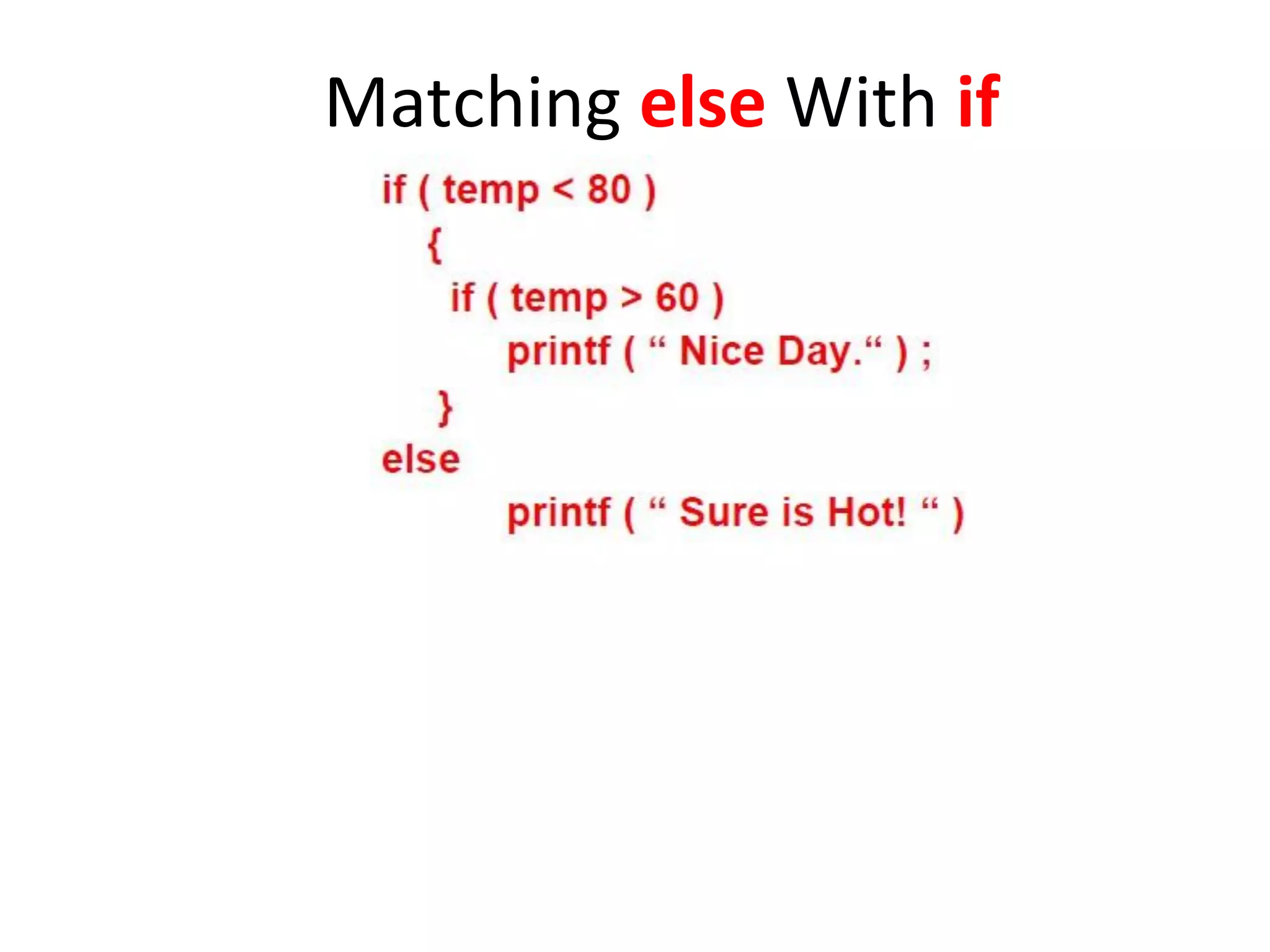 Programming Fundamentals Decisions | PPT