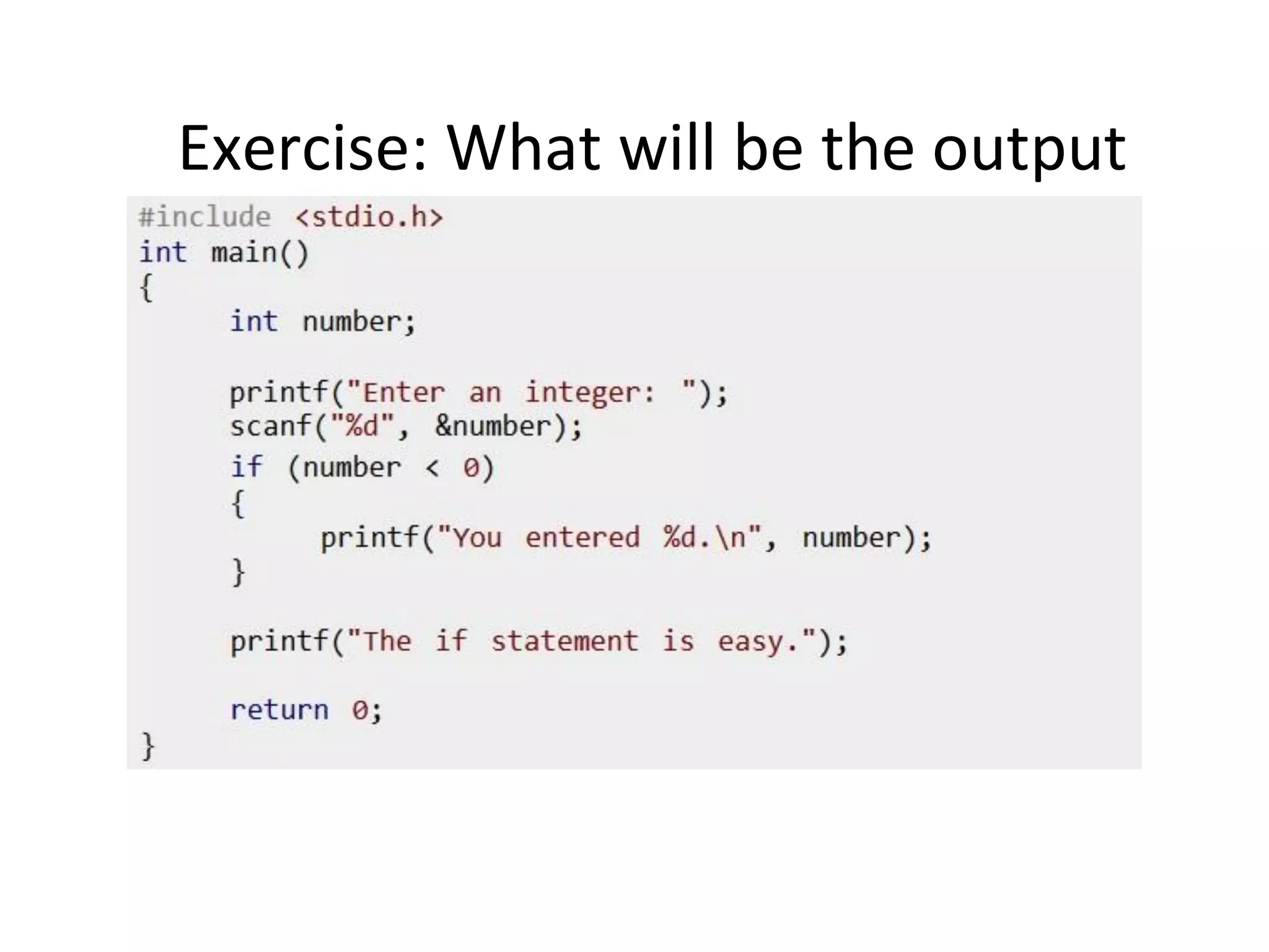 Programming Fundamentals Decisions | PPT