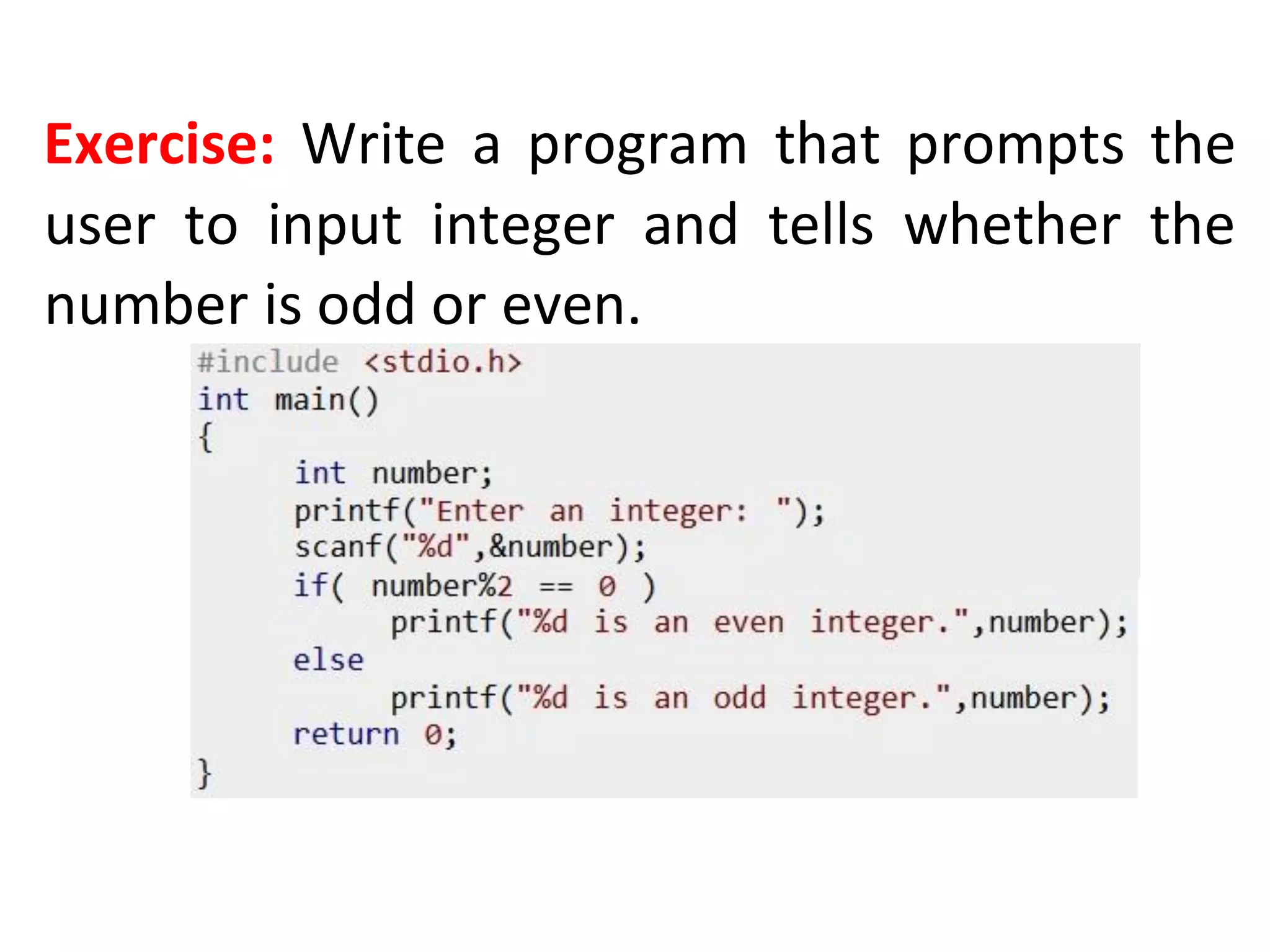 Programming Fundamentals Decisions | PPT