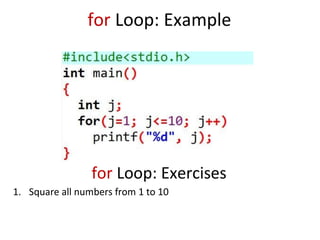 Loop Introduction for Loop while Loop do while Loop Nested Loops Values ...