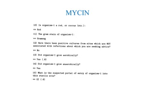 MYCIN
 