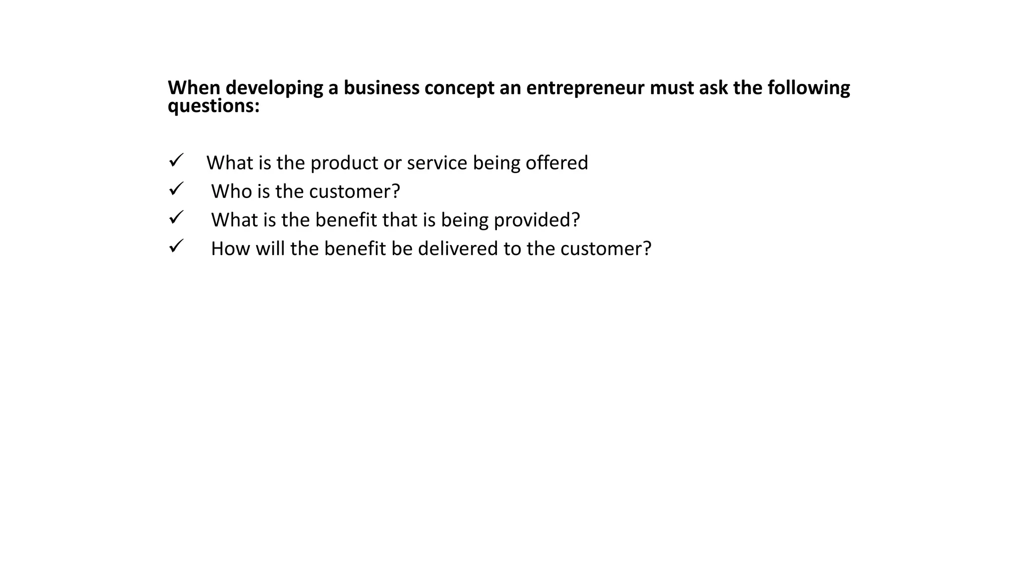 feasibility analysis for entrepreneur Lec 2 | PPTX