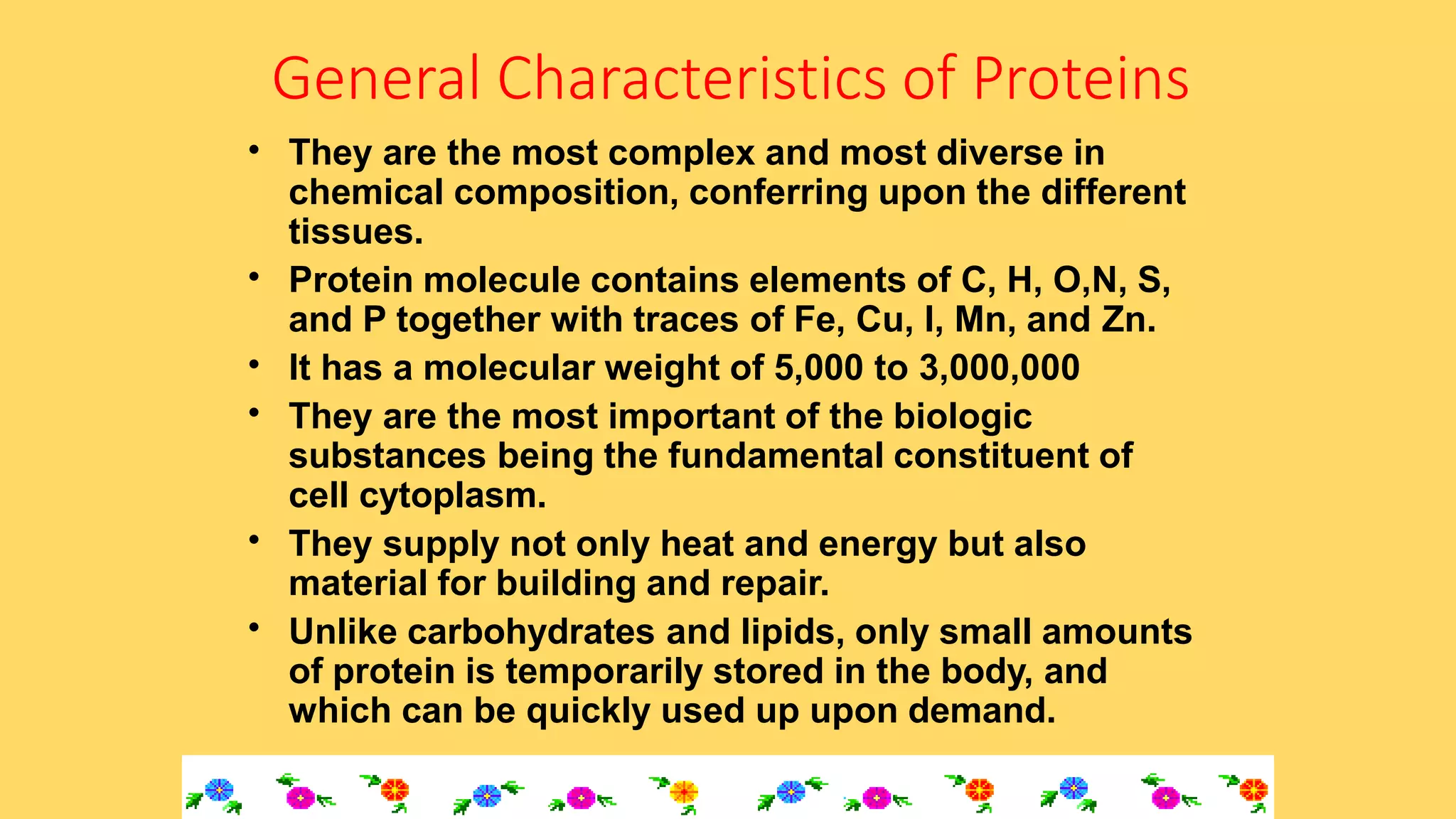 Lec.3 protein chem.classification | PPT