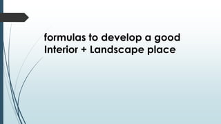 Interior landscape | PDF