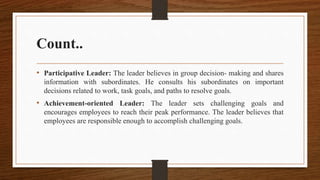 Lec-25-1.pptx Behavioral Theories of Leadership | PPTX
