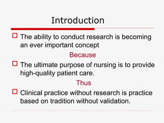 Lec. 1 Introduction to Nursing Research.ppt