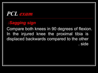 LEC.15. Knee examination.ppt Knee examination | PPT
